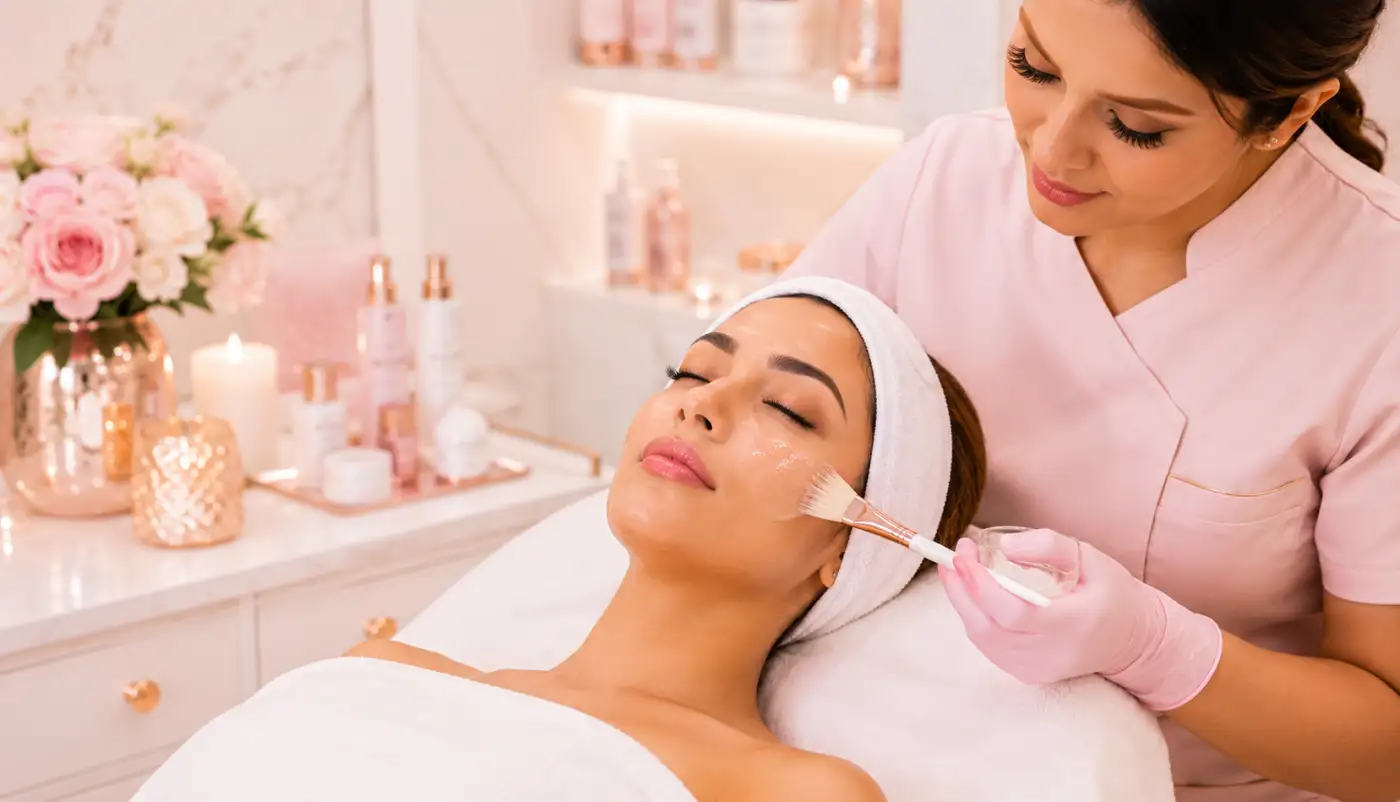 Servicio profesional de faciales